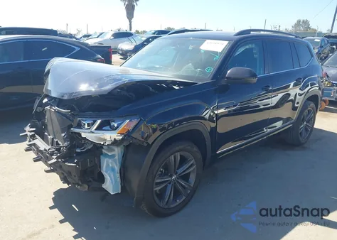 2021 Volkswagen Atlas 3.6L V6 Se W/Technology R-Line z USA, uszkodzony, nr VIN 1V2PR2CA5MC543948